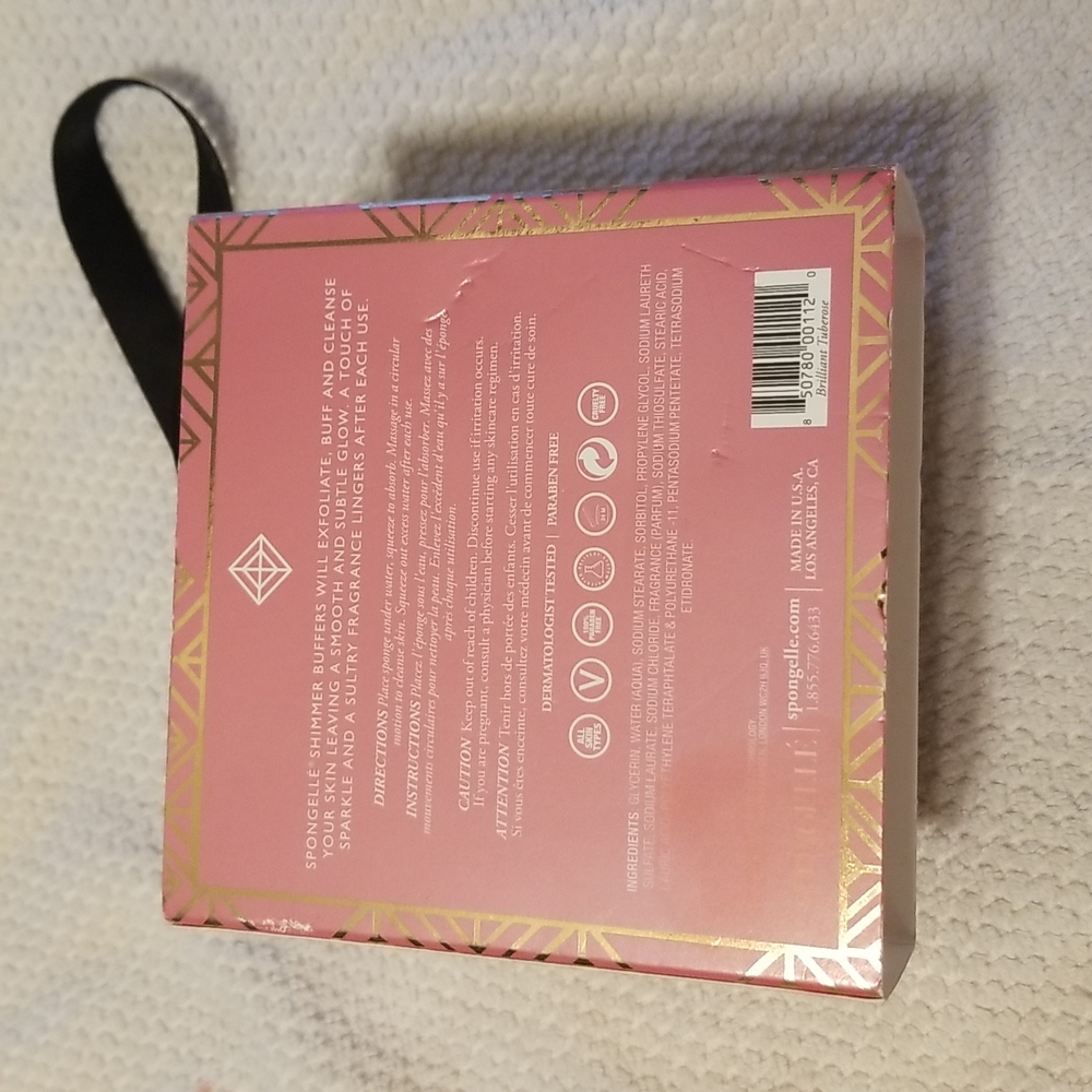 Spongelle shimmer collection